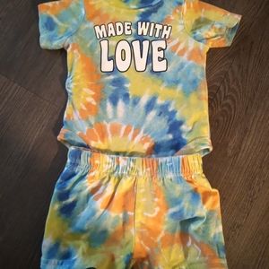 Baby boy two piece set 0 to 3 months